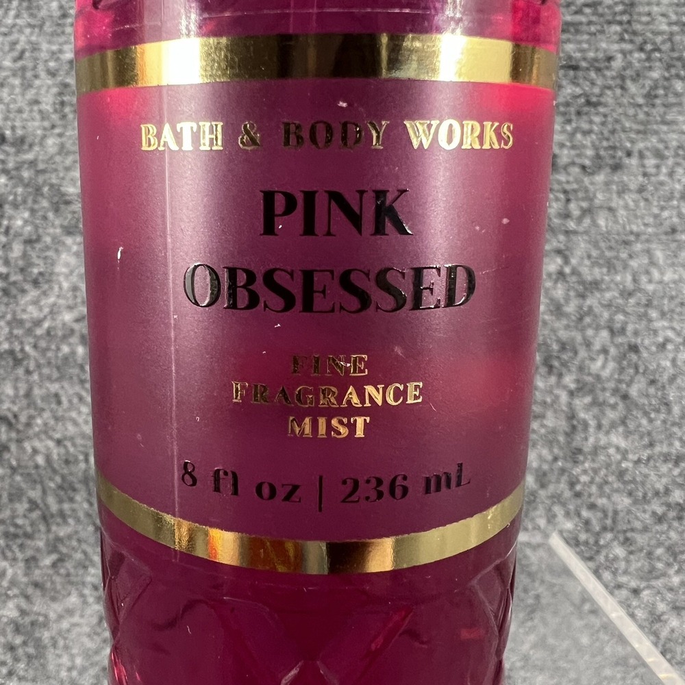 Bath & Body Works PINK OBSESSED Fragrance Mist Body Spray 8 fl oz New - Picture 5 of 6
